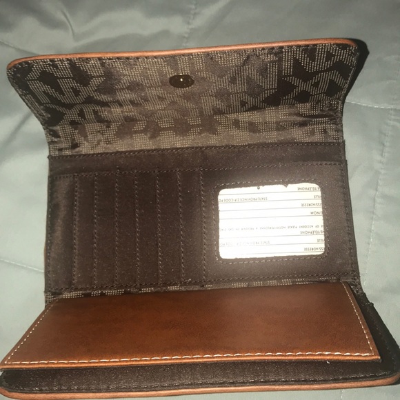 NX Brown Wallet - Picture 2 of 3